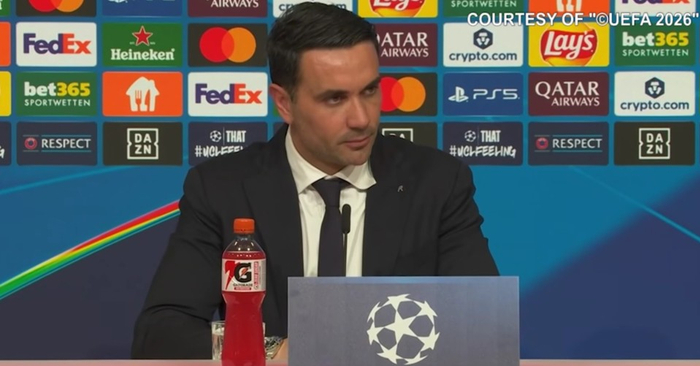 亚特兰大欧冠出局主帅称成长经验宝贵